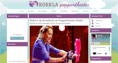 Desktop Screenshot of koekla.nl